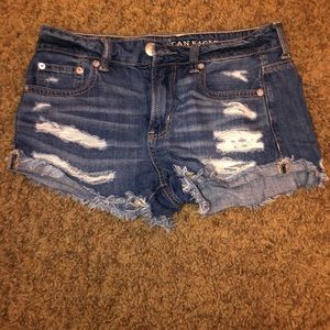 American Eagle Tomgirl shortie shorts
